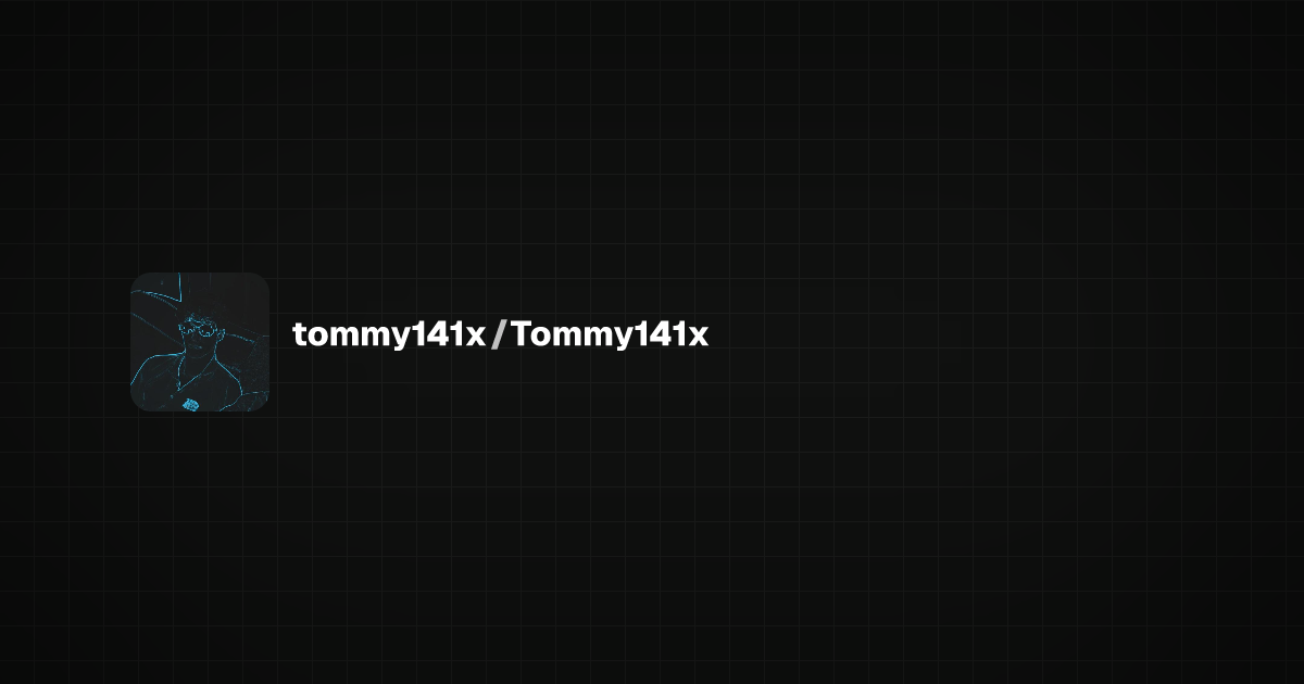 Preview of Tommy141x