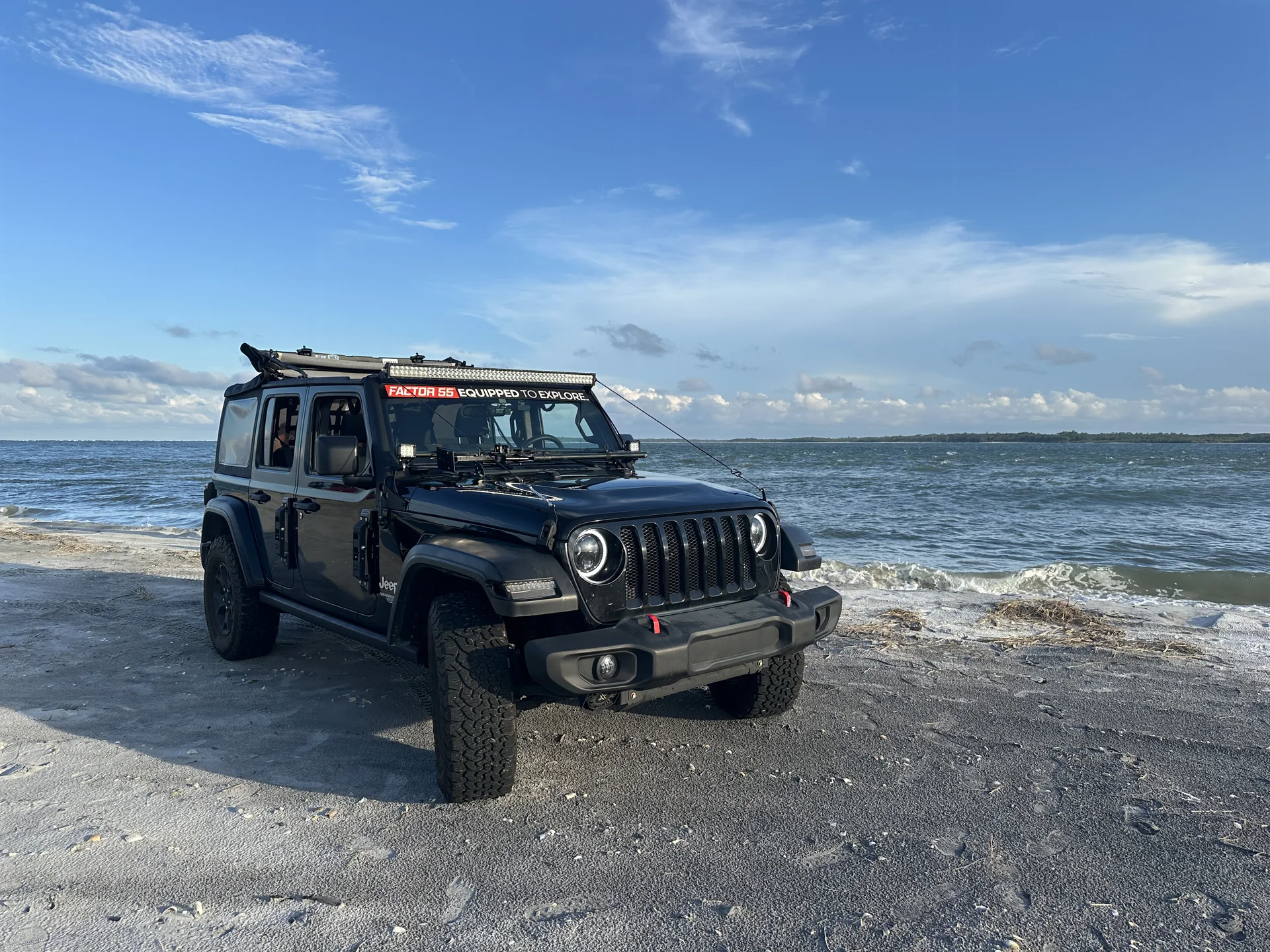 My Jeep At Amelia Island
