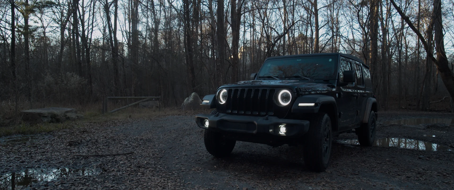 Jeep With New LED Lights