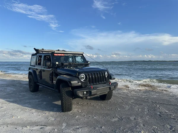 My Jeep at Amelia Island